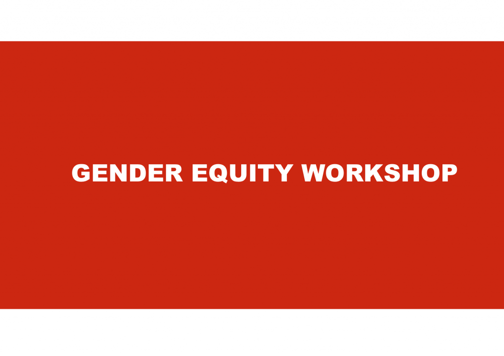 Gender Equity Workshop